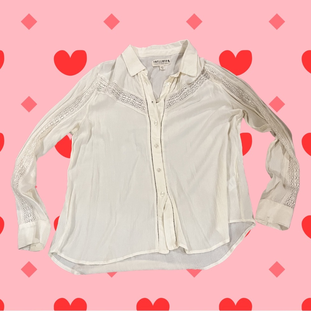 Idyllwind White Lace Blouse